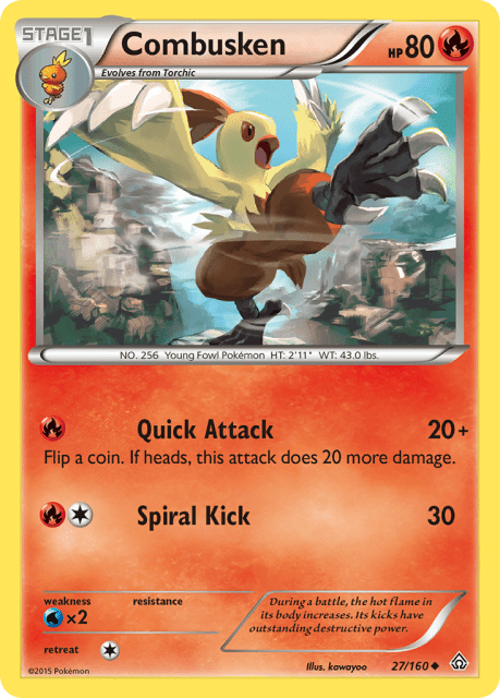 Combusken (27) — Primal Clash