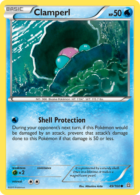 Clamperl (49) — Primal Clash