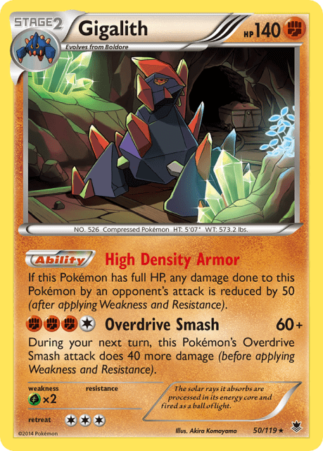 Gigalith (Holofoil) (50) — Phantom Forces