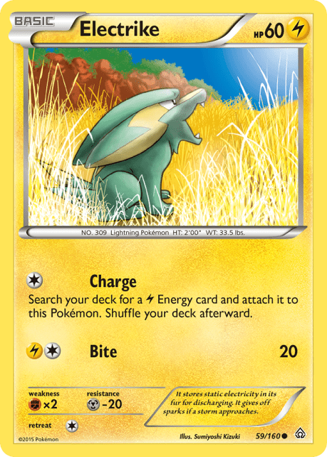 Electrike (Reverse Holofoil) (59) — Primal Clash
