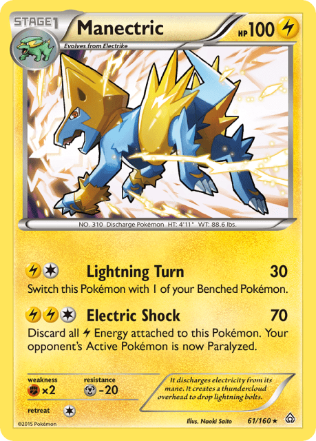 Manectric (61) — Primal Clash
