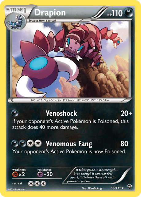 Drapion (65) — Furious Fists