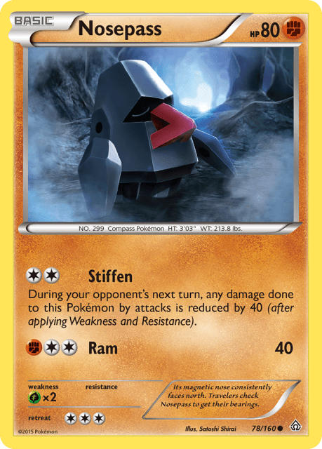 Nosepass (Reverse Holofoil) (78) — Primal Clash