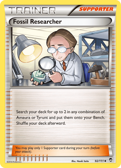 Fossil Researcher (92) — Furious Fists
