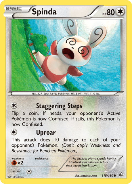 Spinda (115) — Primal Clash