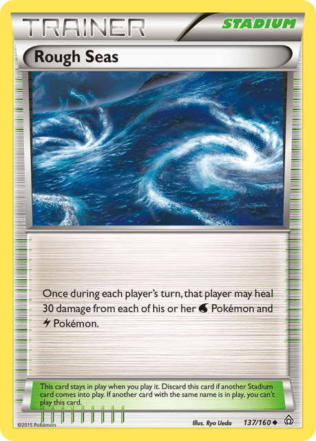 Rough Seas (Reverse Holofoil) (137) — Primal Clash