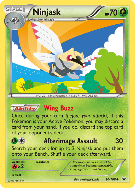 Ninjask (10) — Roaring Skies