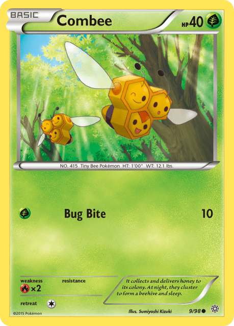 Combee (Reverse Holofoil) (9) — Ancient Origins