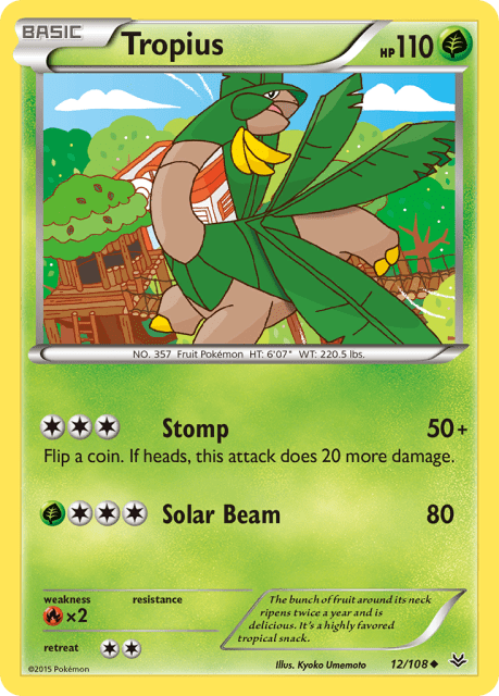 Tropius (12) — Roaring Skies
