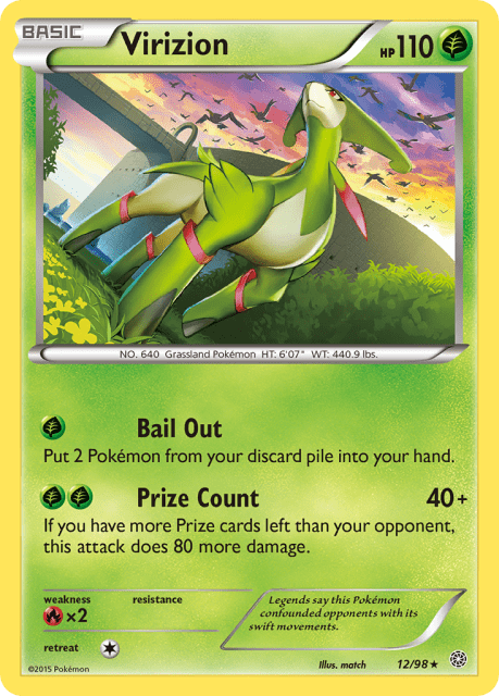 Virizion (Holofoil) (12) — Ancient Origins