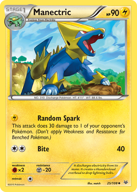 Manectric (25) — Roaring Skies