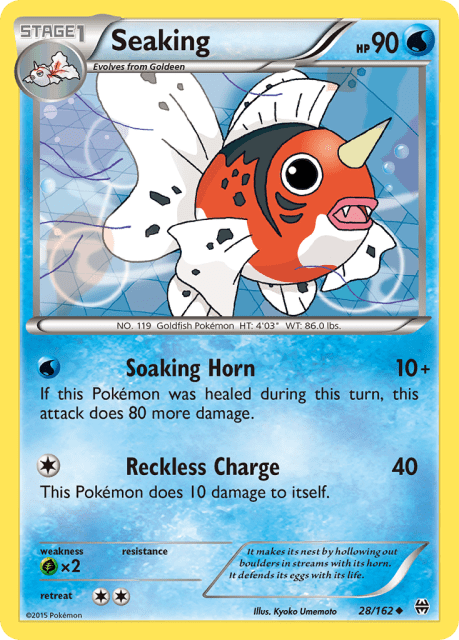 Seaking (Reverse Holofoil) (28) — BREAKthrough