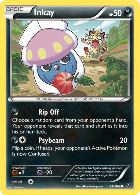 Inkay (Reverse Holofoil) (41) — Roaring Skies