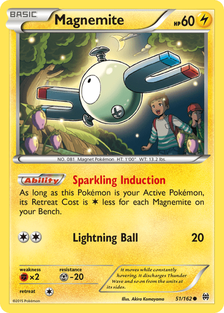 Magnemite (Reverse Holofoil) (51) — BREAKthrough