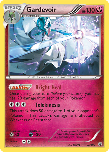 Gardevoir (Holofoil) (54) — Ancient Origins