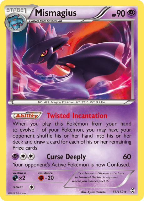 Mismagius (Holofoil) (66) — BREAKthrough