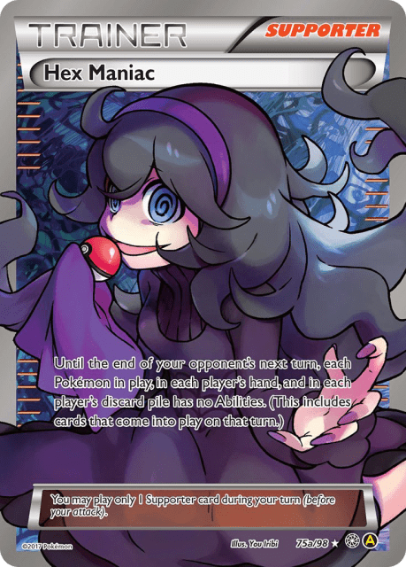 Hex Maniac (Reverse Holofoil) (75a) — Ancient Origins