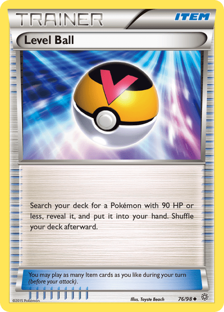 Level Ball (Reverse Holofoil) (76) — Ancient Origins