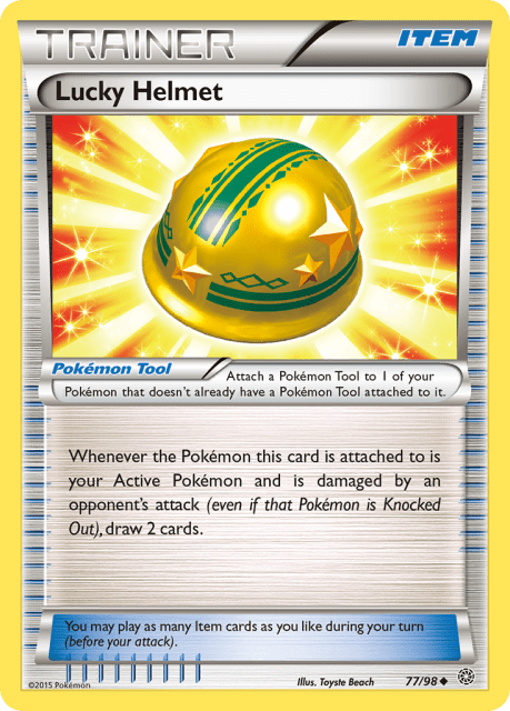 Lucky Helmet (Reverse Holofoil) (77) — Ancient Origins