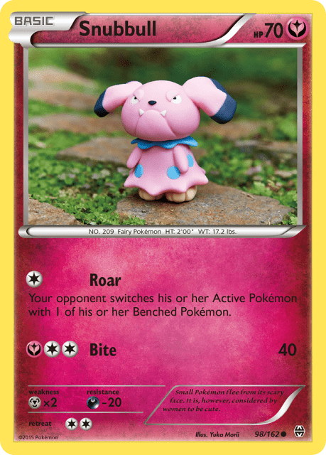 Snubbull (Reverse Holofoil) (98) — BREAKthrough