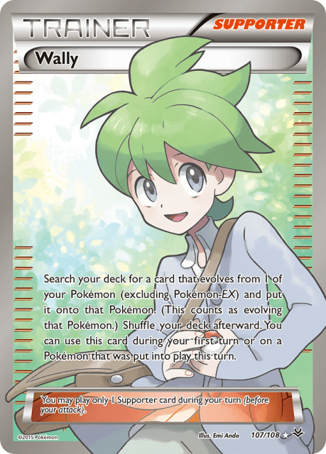 Wally (Holofoil) (107) — Roaring Skies