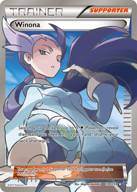Winona (Holofoil) (108) — Roaring Skies