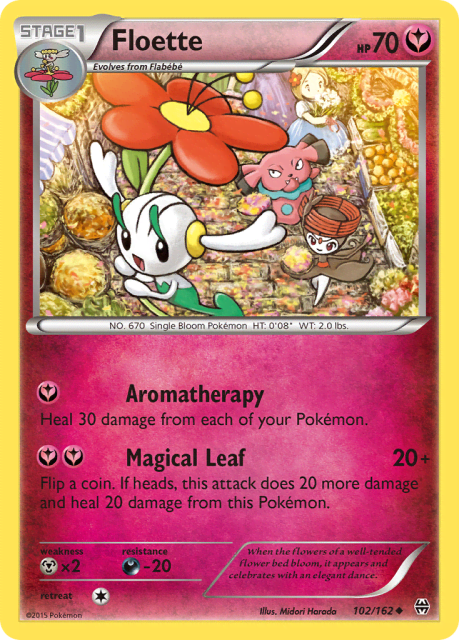 Floette (League Stamp) (102) — BREAKthrough