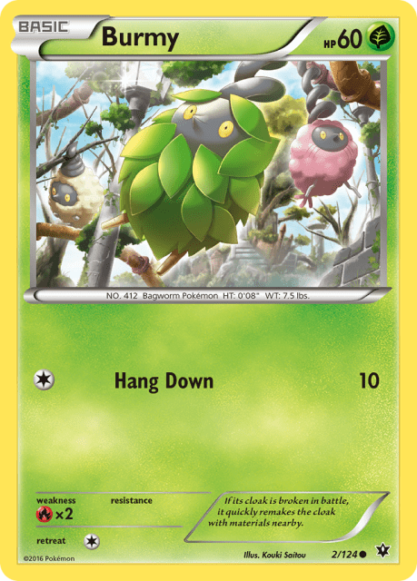 Burmy (Reverse Holofoil) (2) — Fates Collide