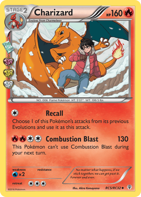 Charizard (Holofoil) (RC5) — Generations