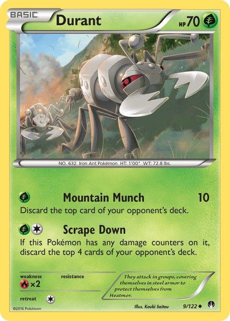 Durant (Reverse Holofoil) (9) — BREAKpoint