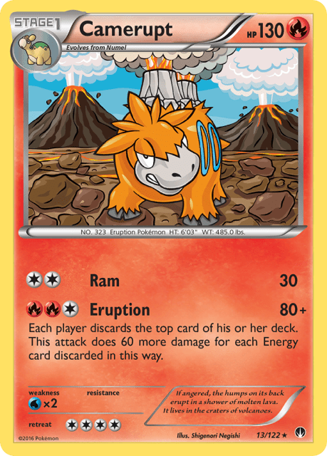 Camerupt (13) — BREAKpoint