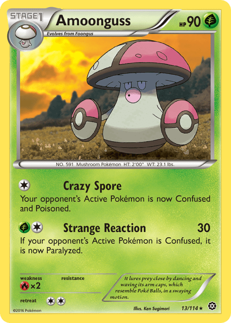 Amoonguss (Reverse Holofoil) (13) — Steam Siege