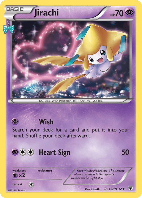 Jirachi (Holofoil) (RC13) — Generations