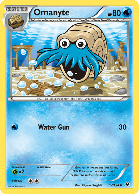 Omanyte (17) — Fates Collide