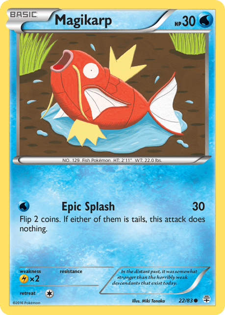 Magikarp (Reverse Holofoil) (22) — Generations