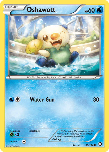Oshawott (30) — Steam Siege