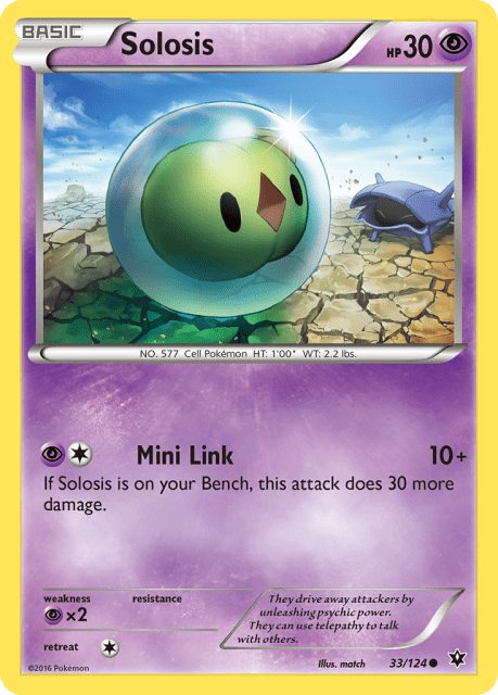 Solosis (Reverse Holofoil) (33) — Fates Collide