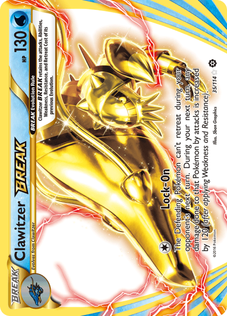 Clawitzer BREAK (Holofoil) (35) — Steam Siege