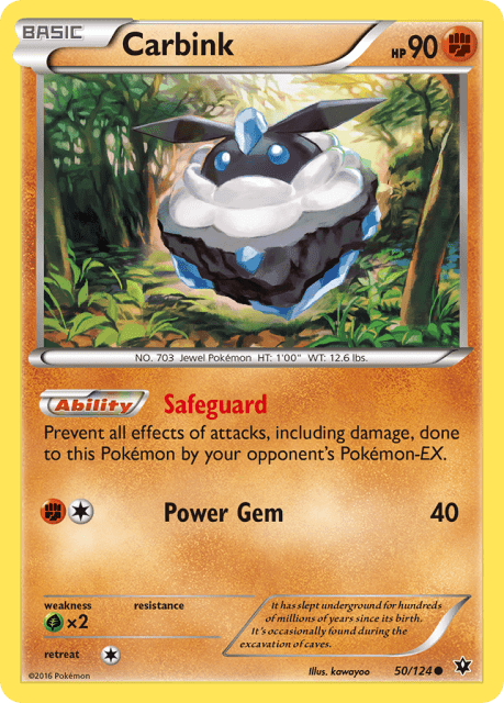 Carbink (Reverse Holofoil) (50) — Fates Collide