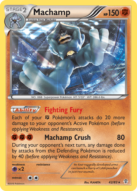 Machamp (Holofoil) (42) — Generations