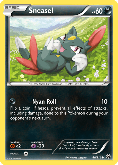 Sneasel (Reverse Holofoil) (60) — Steam Siege