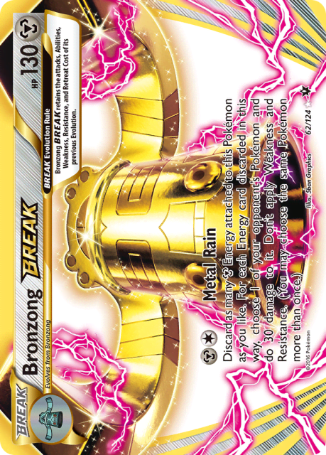 Bronzong BREAK (Holofoil) (62) — Fates Collide