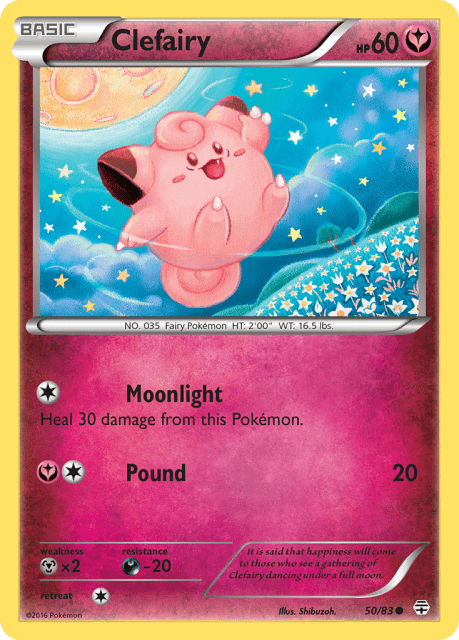 Clefairy (50) — Generations