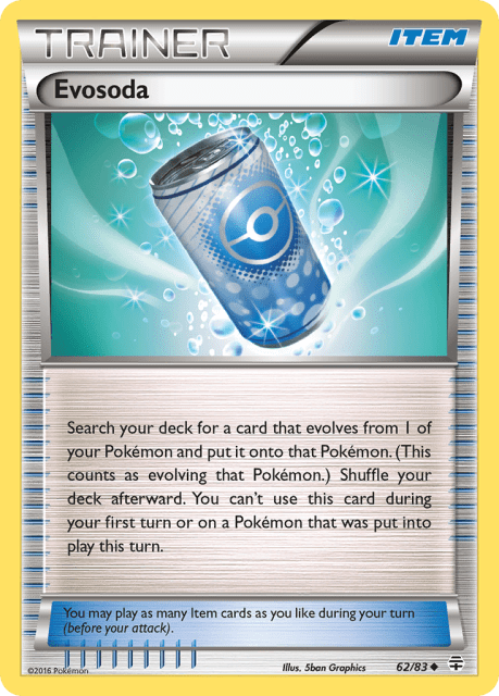 Evosoda (Reverse Holofoil) (62) — Generations
