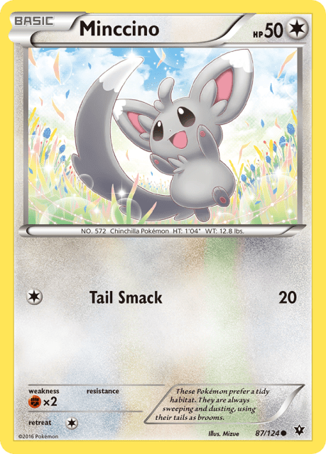 Minccino (Reverse Holofoil) (87) — Fates Collide