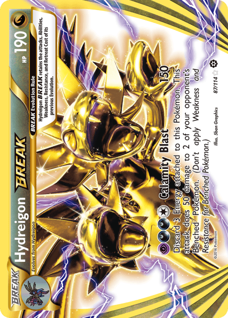 Hydreigon BREAK (Holofoil) (87) — Steam Siege