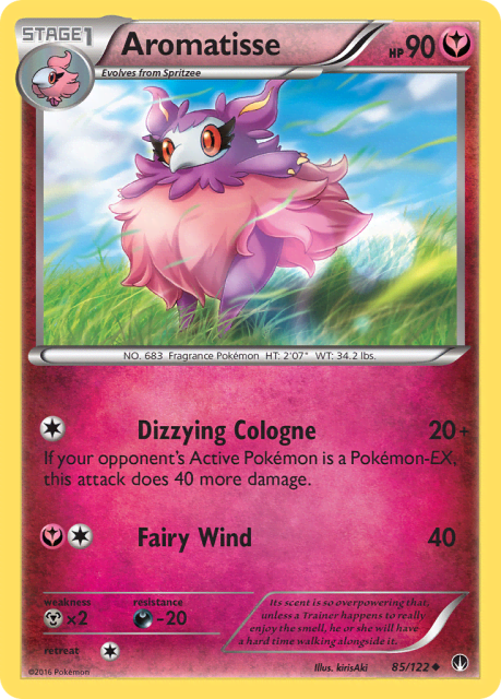 Aromatisse (Reverse Holofoil) (85) — BREAKpoint