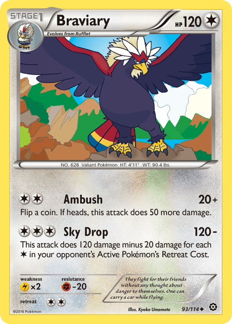 Braviary (93) — Steam Siege