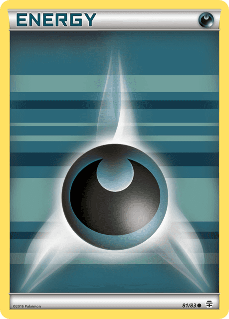 Darkness Energy (Reverse Holofoil) (81) — Generations