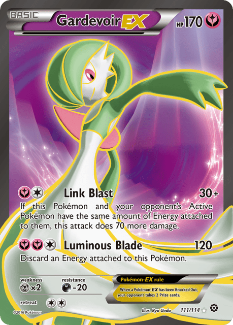 Gardevoir-EX (Holofoil) (111) — Steam Siege